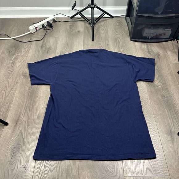 Vintage Y2K Disney Store Shirt Blue Disney Dreams Florida Men's Size Large - Picture 4 of 4